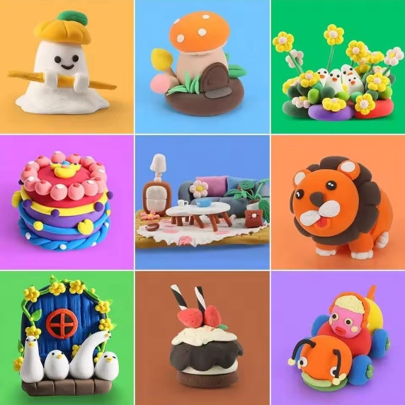 Mega Klei-set met 50 kleuren en gereedschap